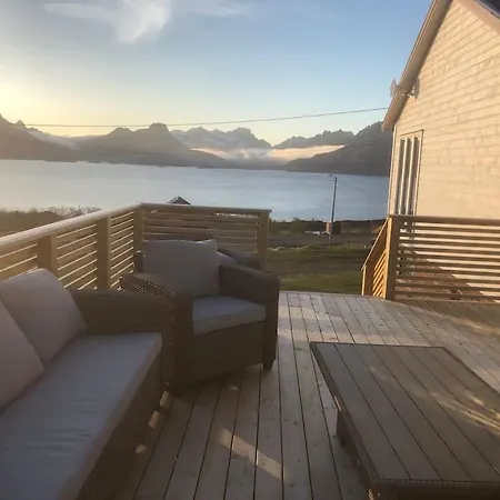 Panoramautsikt Over Eidsfjorden I Vakre Vesteralen 빌라 *
