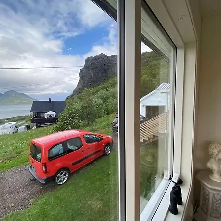 Panoramautsikt Over Eidsfjorden I Vakre Vesteralen *