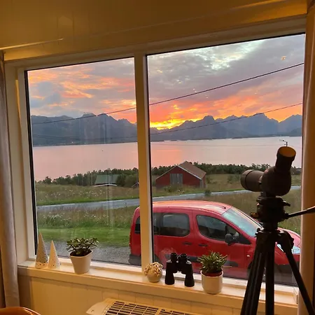 Panoramautsikt Over Eidsfjorden I Vakre Vesteralen * Stokmarknes